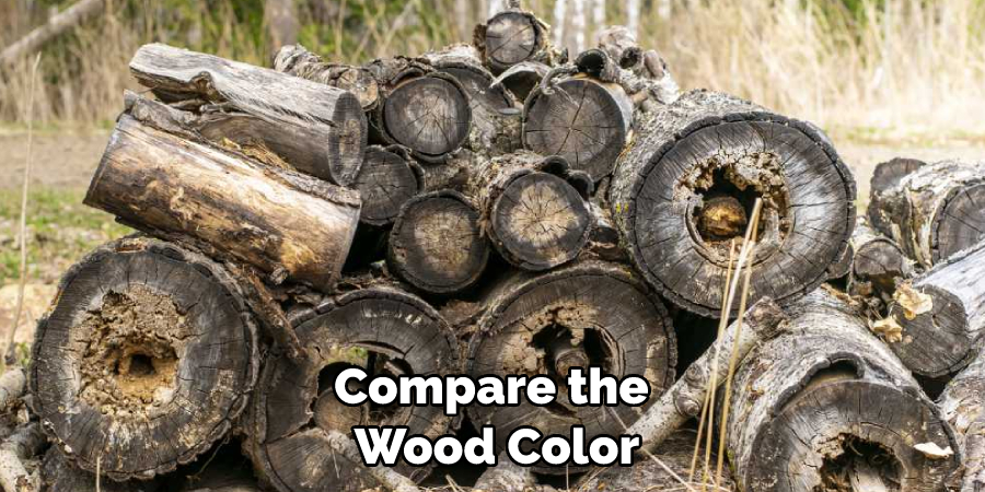 Compare the Wood Color