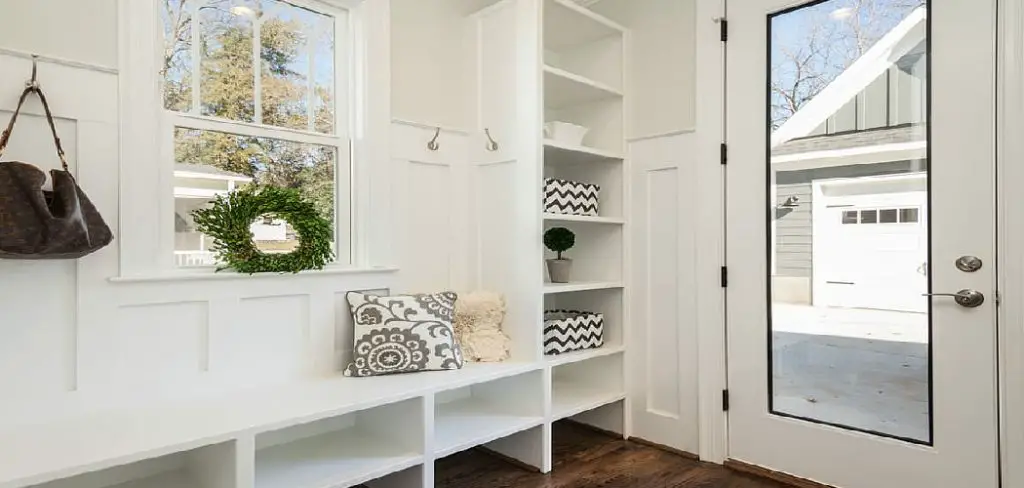 How to Build a Mudroom