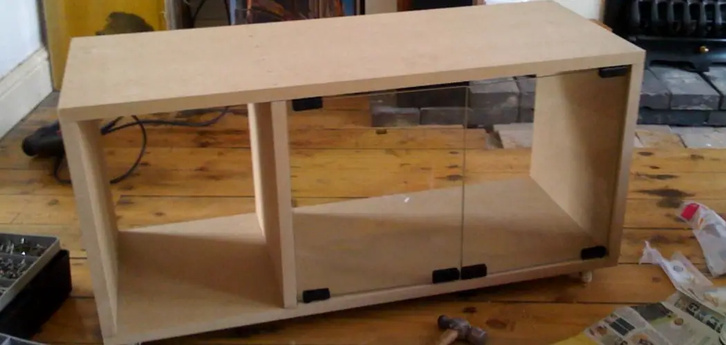 How to Build a Tv Stand Out of Plywood