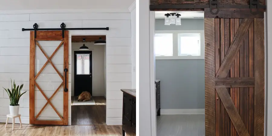 How to Install Barn Door Without Header