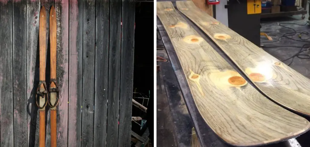How to Make Wooden Skis