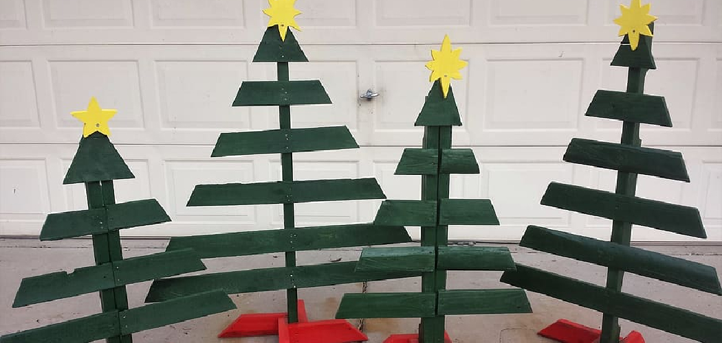 How to Make a Christmas Tree From Wood