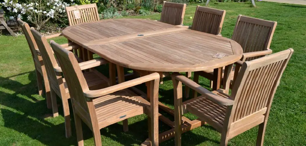 How to Refinish Outdoor Wood Furniture