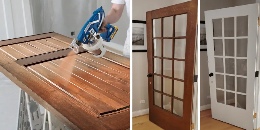 How to Spray Paint Trim and Doors