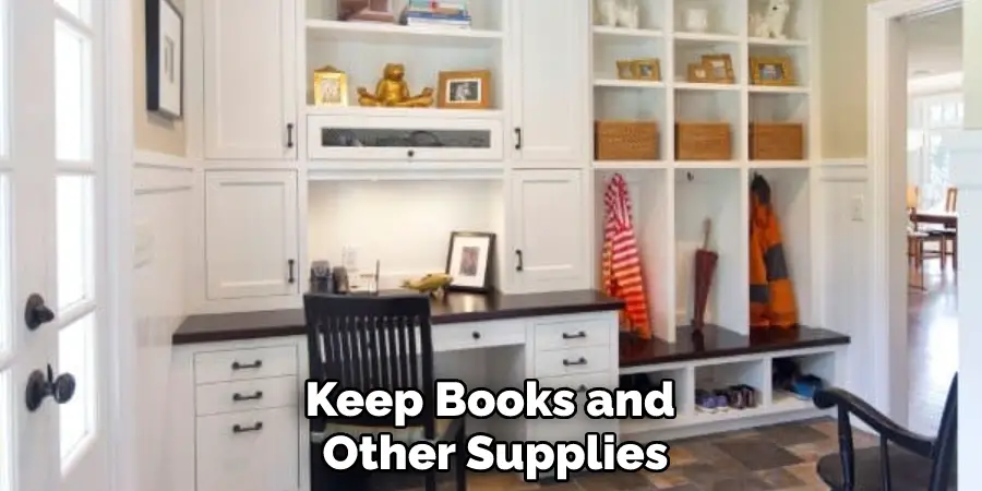 Keep Books and Other Supplies