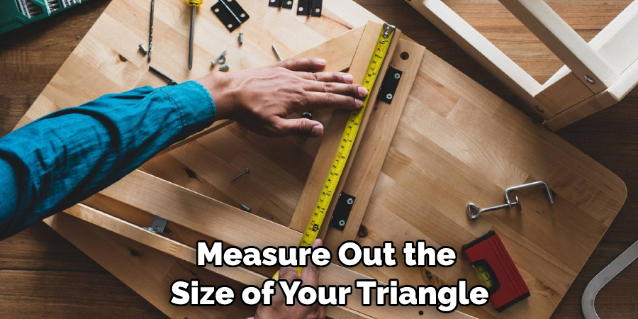 Measure Out the Size of Your Triangle