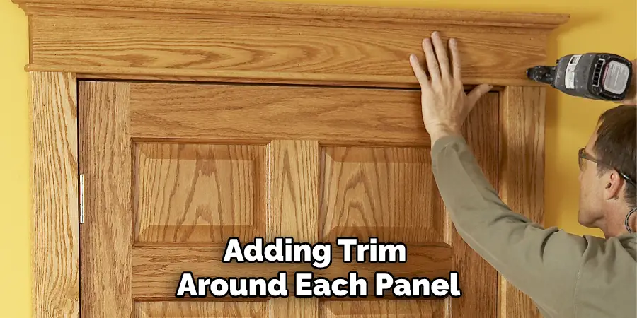 Adding Trim Around Each Panel