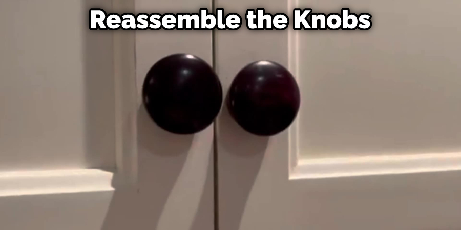 Reassemble the Knobs