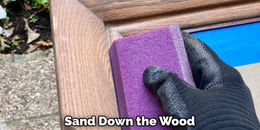 Sand Down the Wood