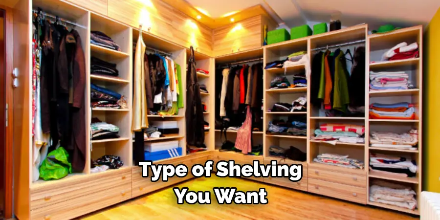 Type of Shelving You Want