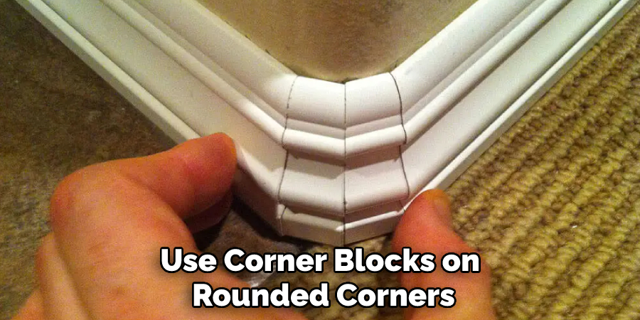 Use Corner Blocks on Rounded Corners