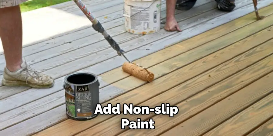 Add Non-slip Paint