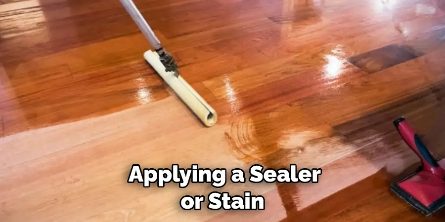  Applying a Sealer or Stain
