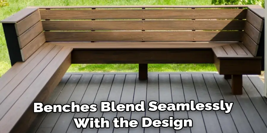Benches Blend Seamlessly With the Design