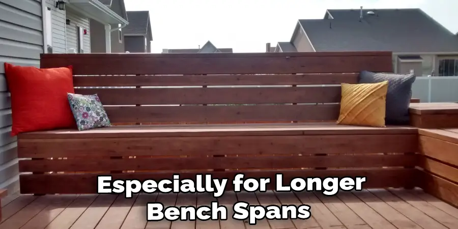  Especially for Longer Bench Spans