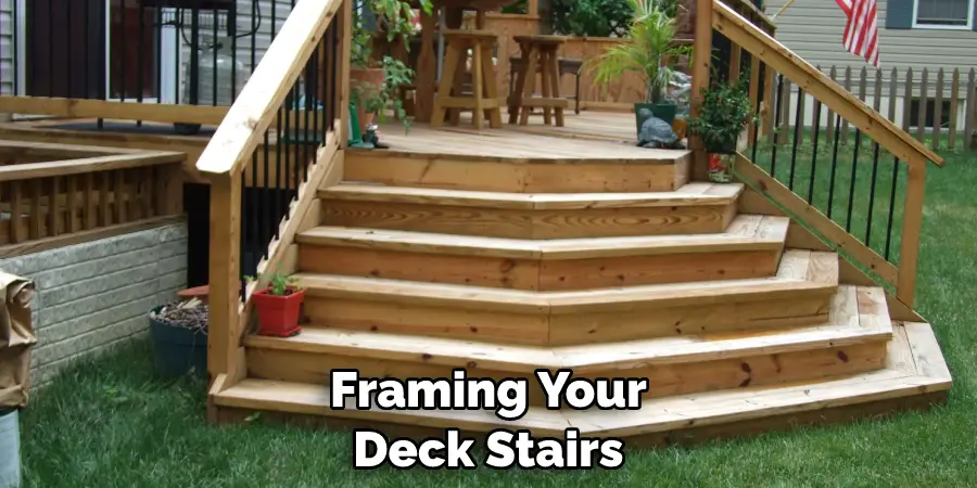 Framing Your Deck Stairs
