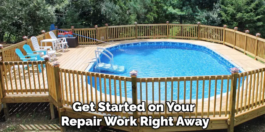 Get Started on Your Repair Work Right Away