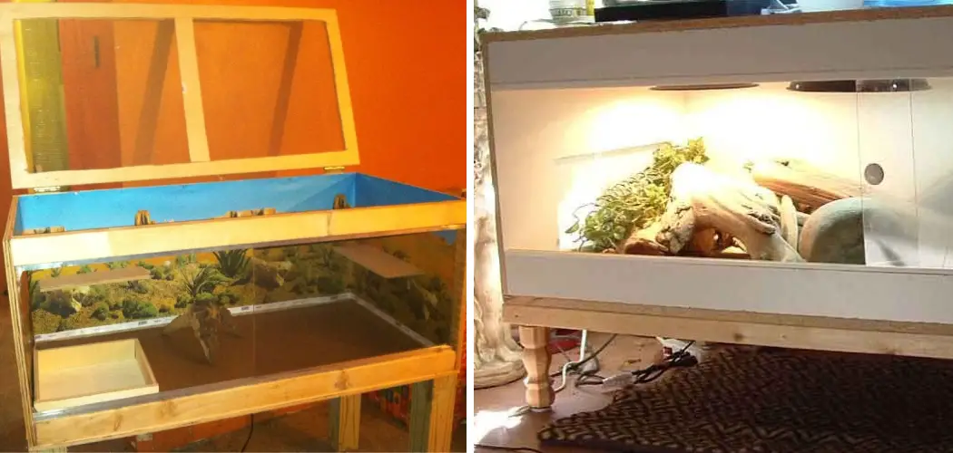 How to Build a Reptile Cage With Sliding Doors
