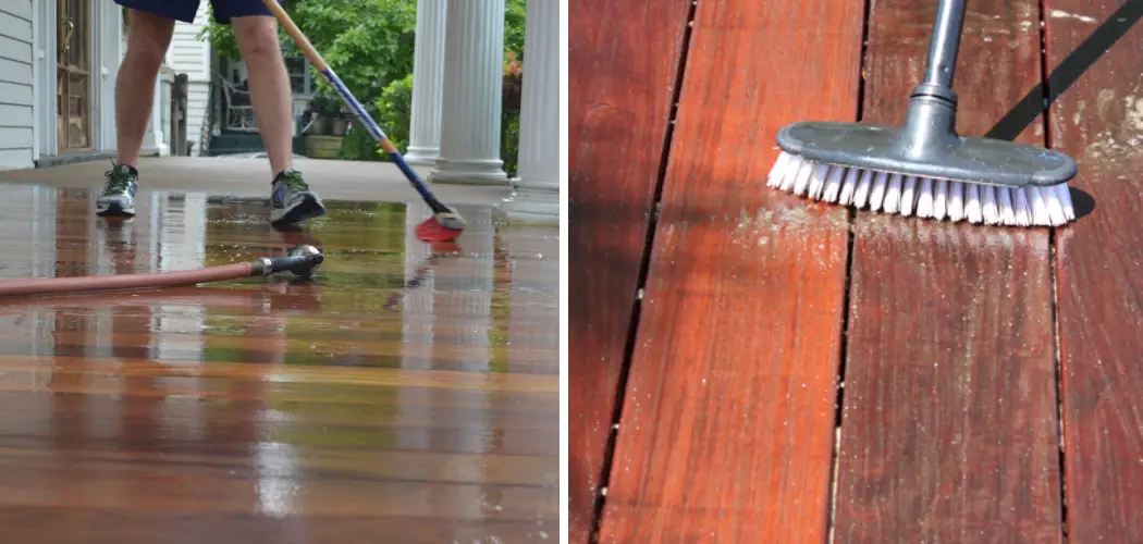 How to Clean Ipe Deck