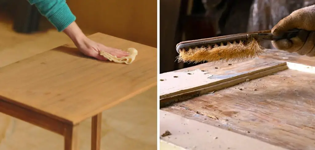 How to Clean Wood After Sanding