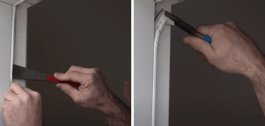 How to Fill Gap Between Door Trim and Wall