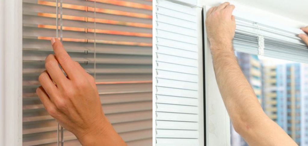 How to Install Blinds on a Door Without Drilling