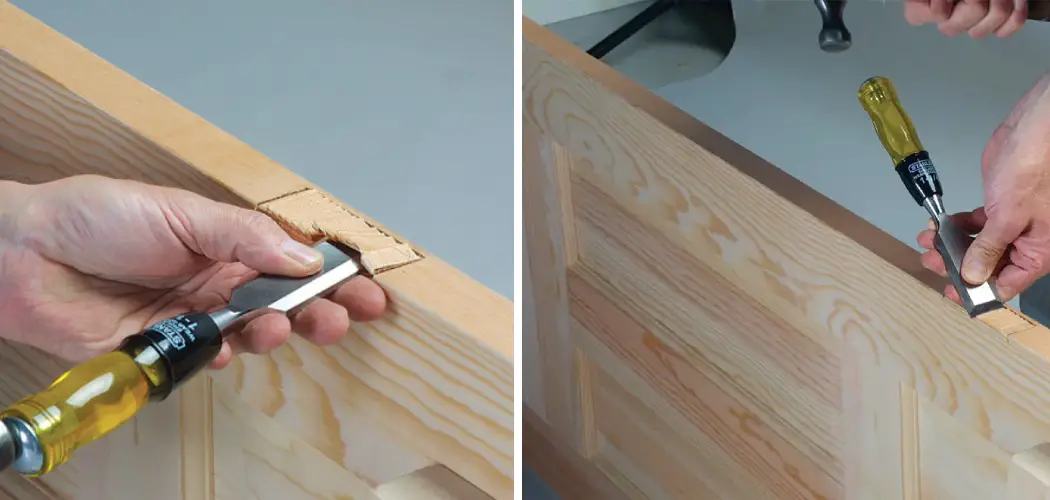 How to Make Notches for Door Hinges