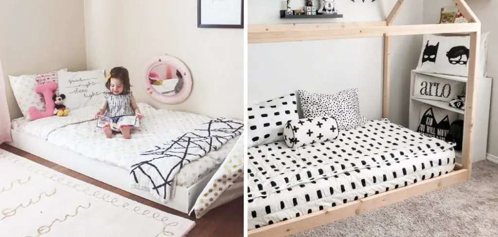 How to Make a Montessori Floor Bed