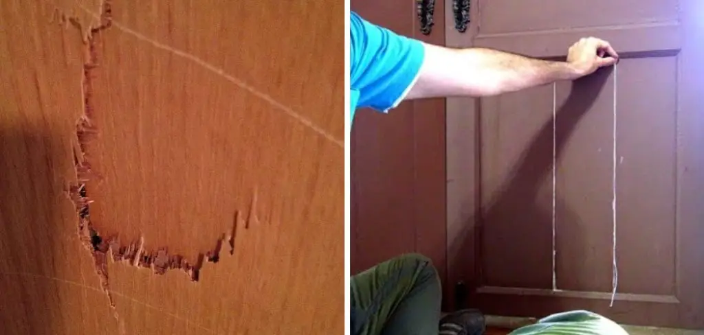 How to Patch a Wooden Door