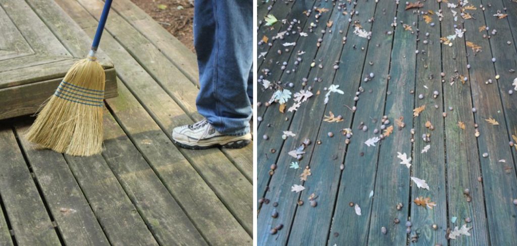 How to Remove Pollen From Deck