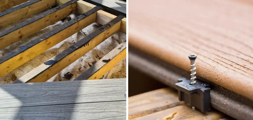 How to Remove Trex Decking With Hidden Fasteners