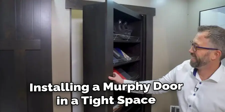 Installing a Murphy Door in a Tight Space