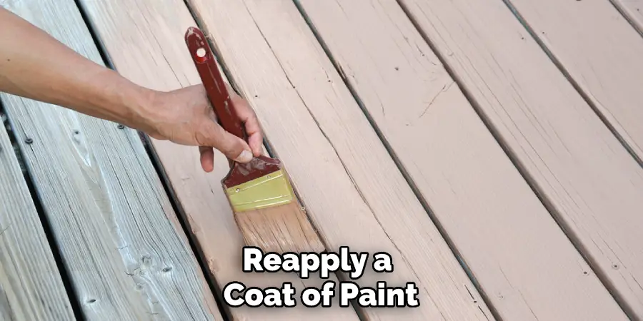Reapply a Coat of Paint