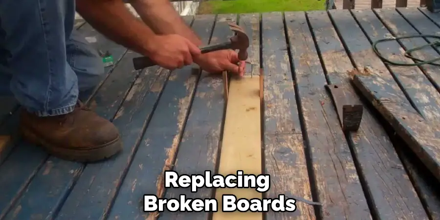 Replacing Broken Boards
