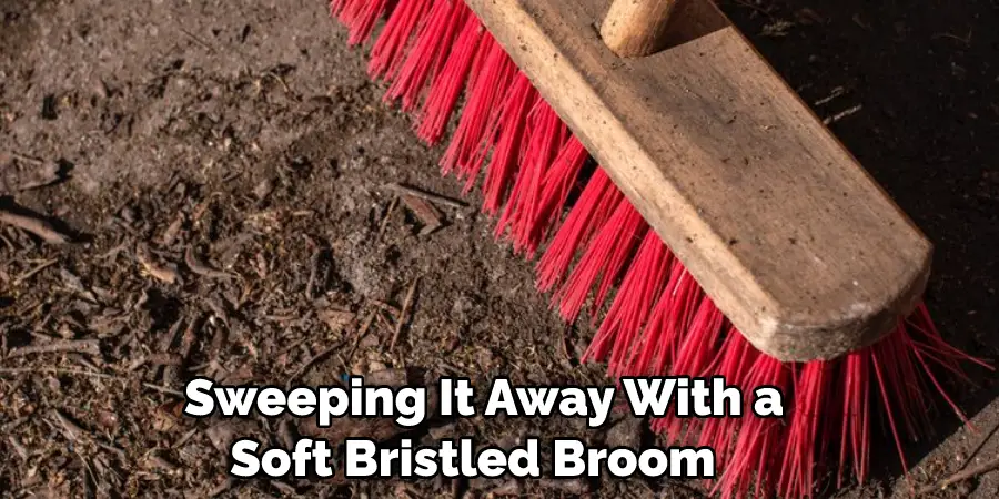  Sweeping It Away With a Soft Bristled Broom 