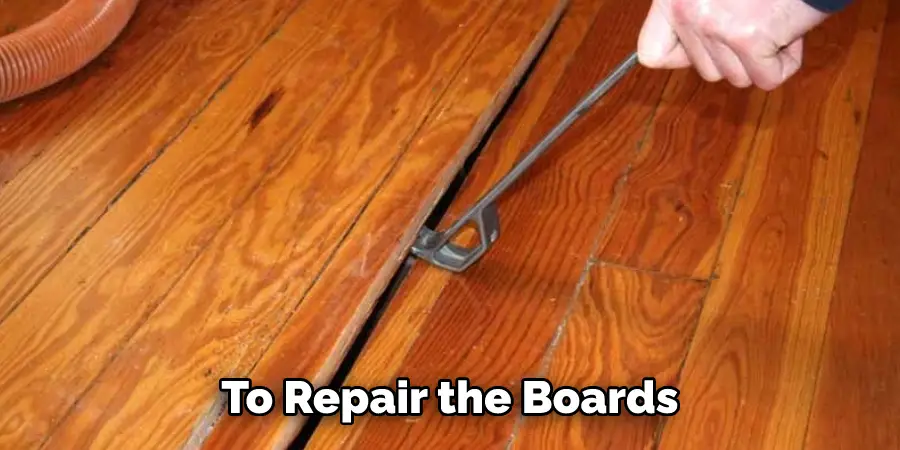 To Repair the Boards