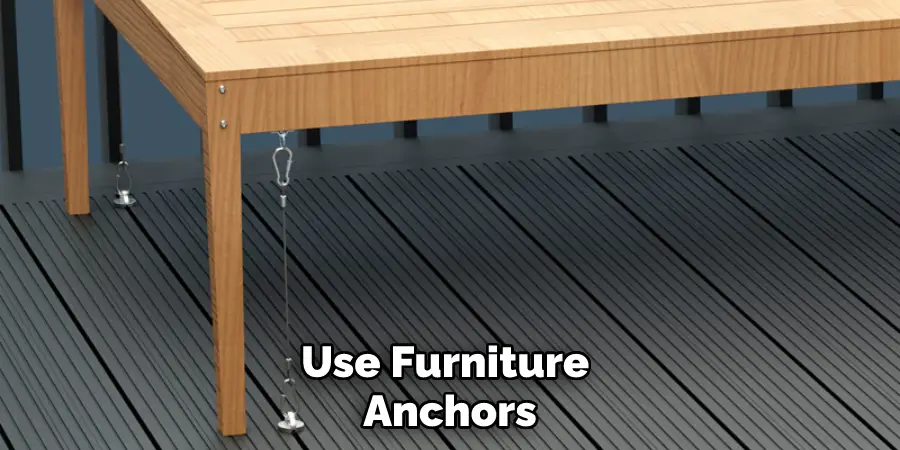 Use Furniture Anchors