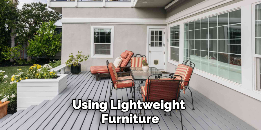 Using Lightweight Furniture