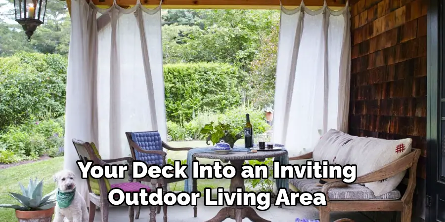 Your Deck Into an Inviting Outdoor Living Area