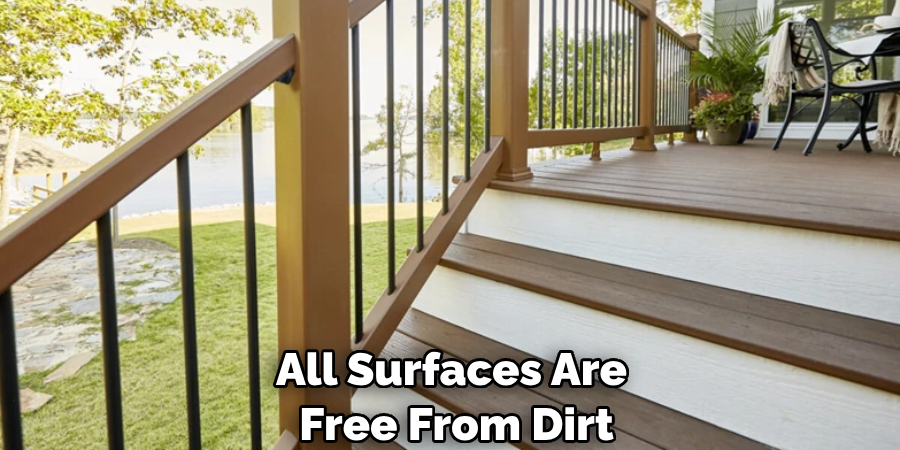 All Surfaces Are Free From Dirt