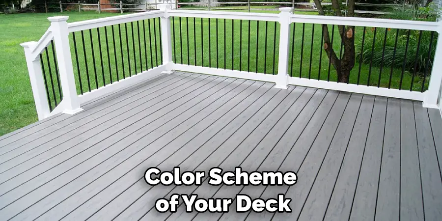 Color Scheme of Your Deck