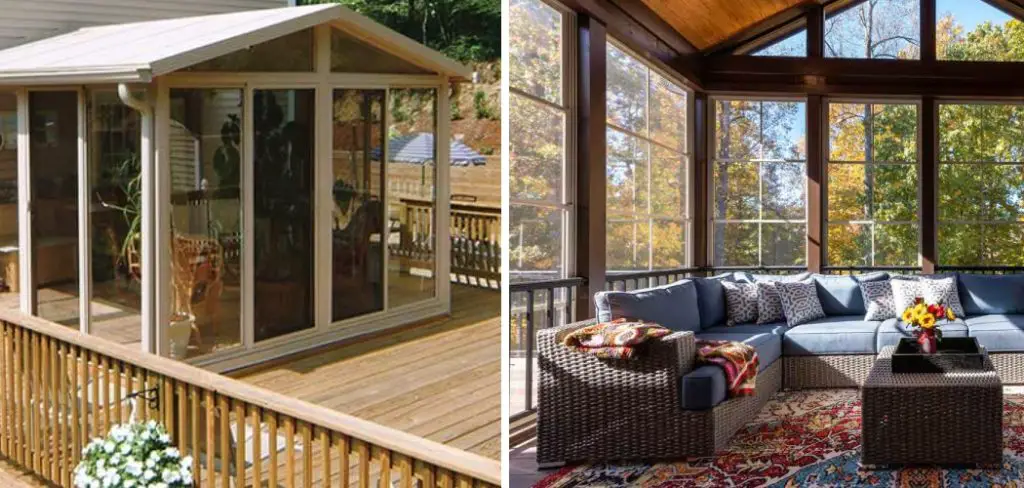 How to Build a Sunroom on a Deck