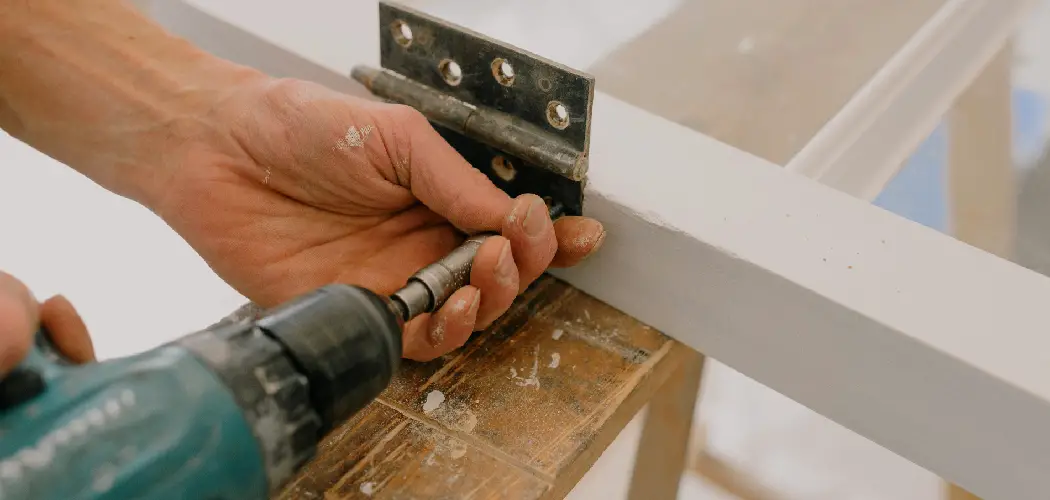 How to Drill Holes for Door Hinges