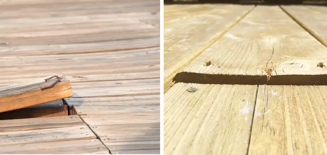 How to Fix Deck Boards Popping Up