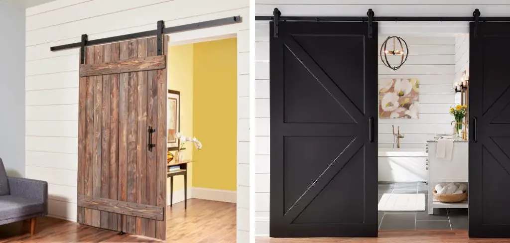 How to Make a Door Look Like a Barn Door
