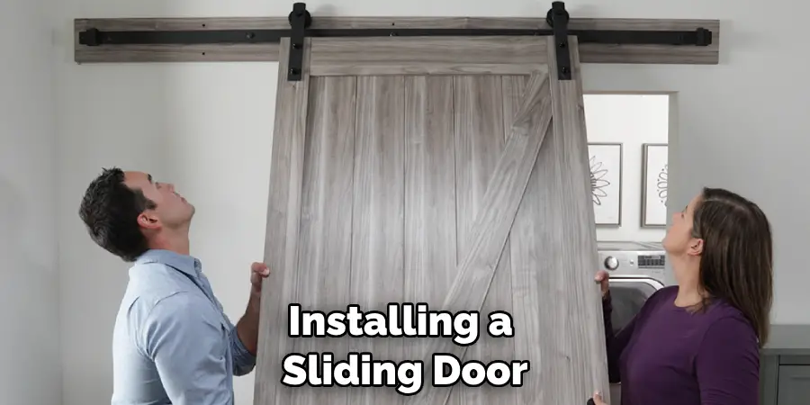 Installing a Sliding Door
