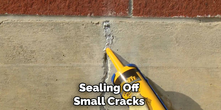 Sealing Off Small Cracks 