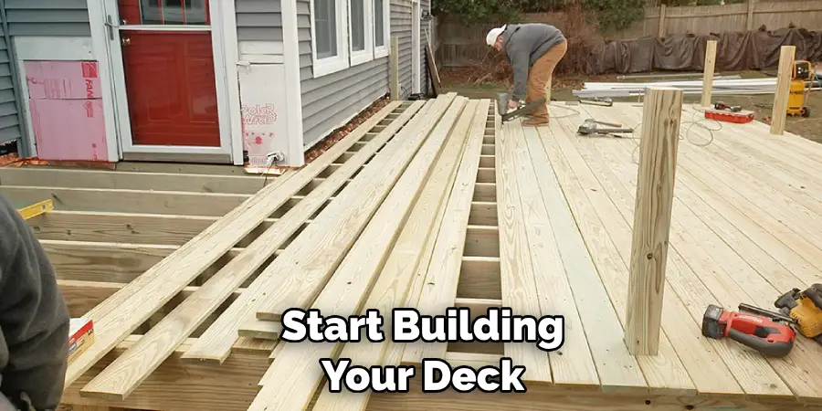 start building your deck