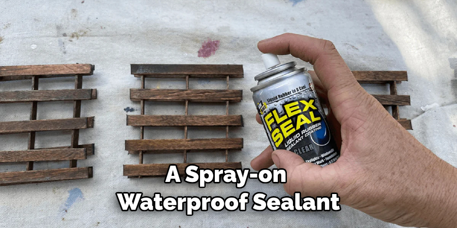 A Spray-on Waterproof Sealant