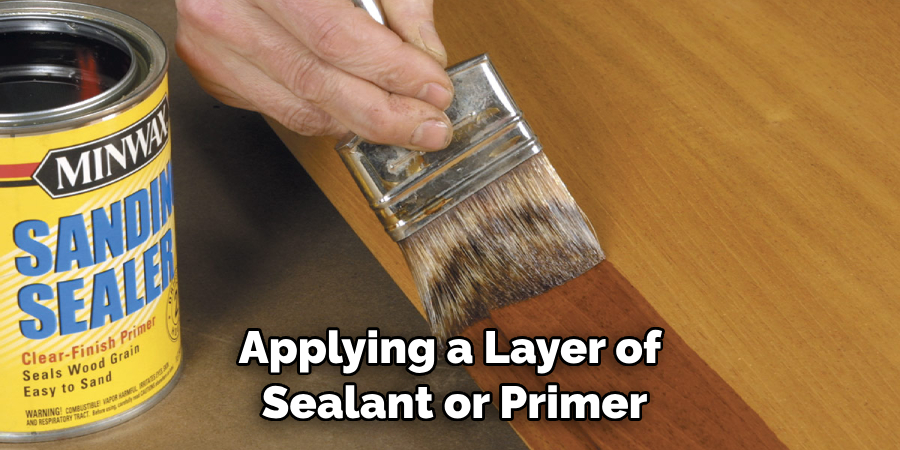 Applying a Layer of Sealant or Primer